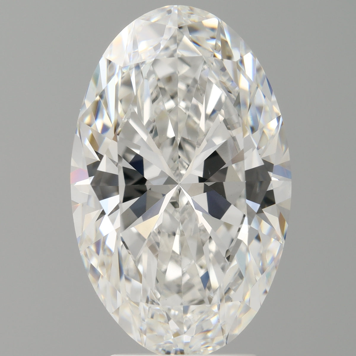 4.58 Carat Oval Shaped, Ideal Cut, E Color, VVS2 Clarity, IGI Certified Lab Grown Diamond