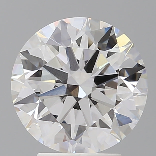 3.51 Carat Round Shaped, Ideal Cut, E Color, VVS2 Clarity, IGI Certified Lab Grown Diamond