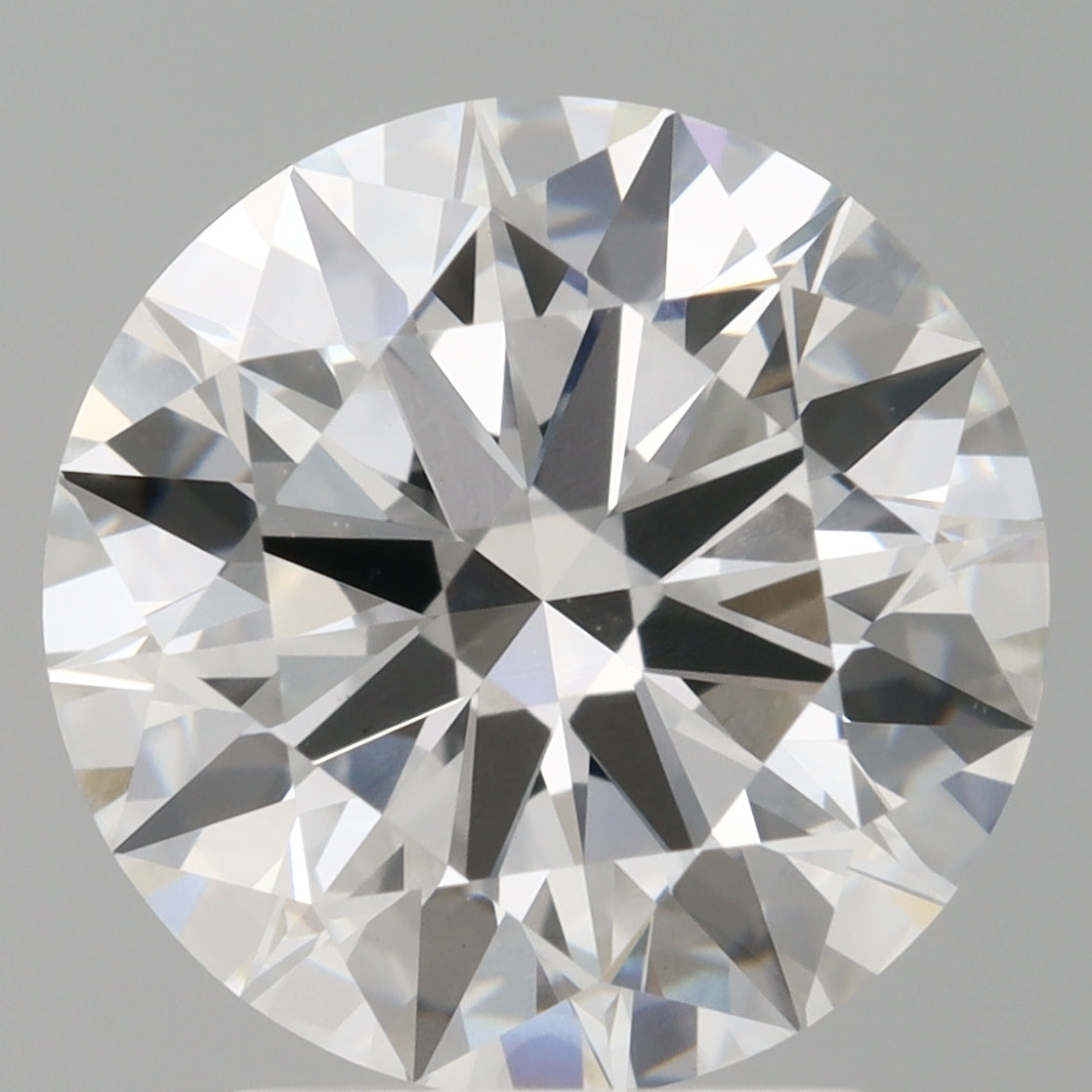 3.04 Carat Round Shaped, Ideal Cut, E Color, VVS2 Clarity, IGI Certified Lab Grown Diamond