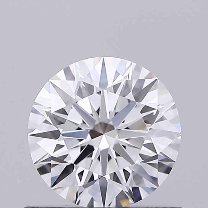 0.52 Carat Round Shaped, Ideal Cut, D Color, VVS2 Clarity, IGI Certified Lab Grown Diamond