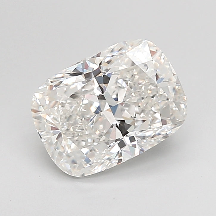 2.50 Carat Cushion Shaped, Excellent Cut, E Color, VVS2 Clarity, IGI Certified Lab Grown Diamond