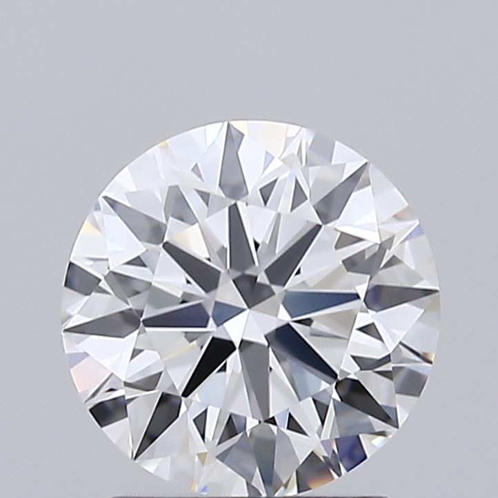 1.51 Carat Round Shaped, Ideal Cut, D Color, VVS2 Clarity, IGI Certified Lab Grown Diamond