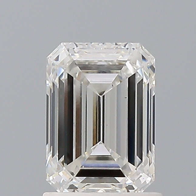 1.50 Carat Emerald Shaped, Ideal Cut, E Color, VS1 Clarity, IGI Certified Lab Grown Diamond
