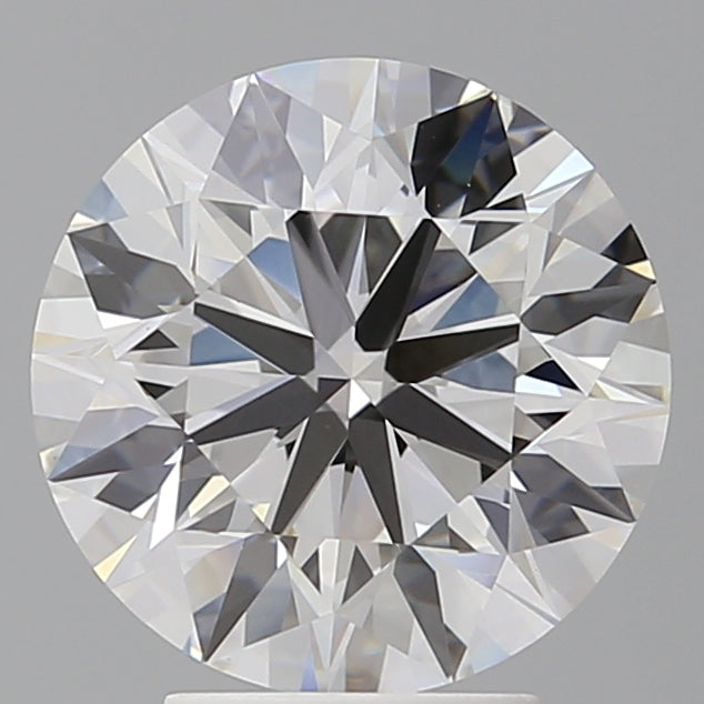 4.01 Carat Round Shaped, Ideal Cut, F Color, VVS2 Clarity, IGI Certified Lab Grown Diamond