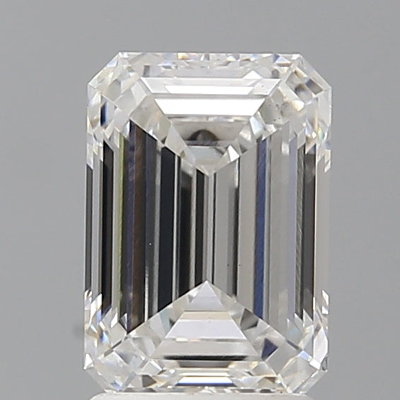 2.06 Carat Emerald Shaped, Ideal Cut, D Color, VS2 Clarity, IGI Certified Lab Grown Diamond