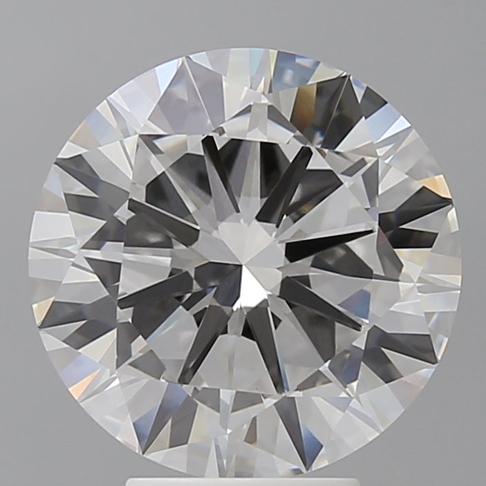 5.02 Carat Round Shaped, Excellent Cut, F Color, VVS2 Clarity, IGI Certified Lab Grown Diamond