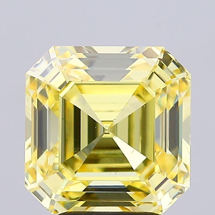4.78 Carat Asscher Shaped, Ideal Cut, VS1 Clarity, IGI Certified Lab Grown Diamond