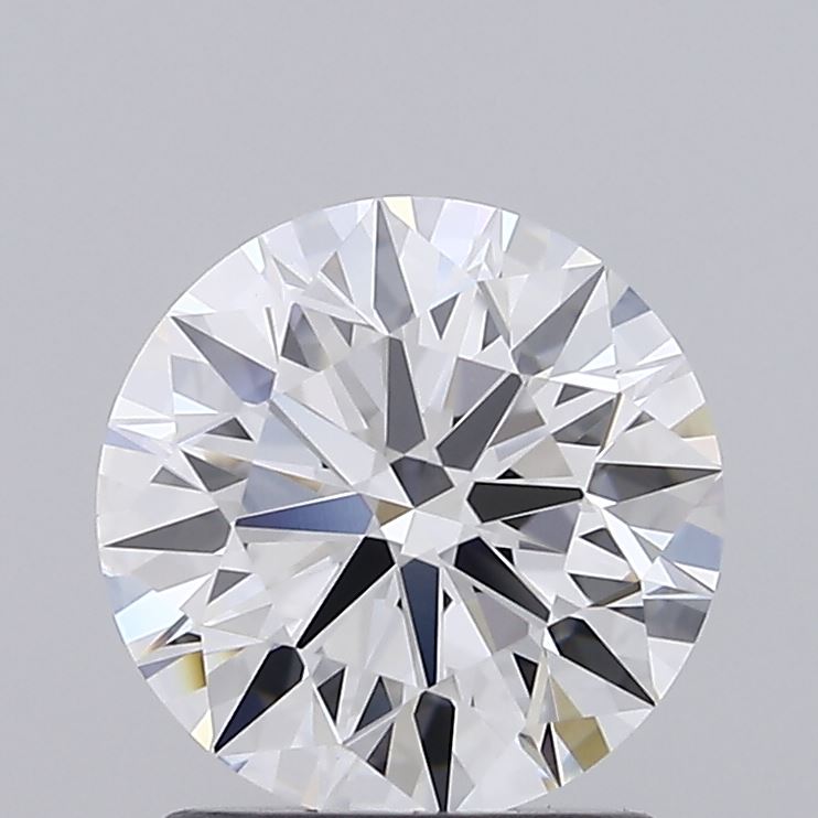 1.57 Carat Round Shaped, Ideal Cut, D Color, VVS1 Clarity, IGI Certified Lab Grown Diamond