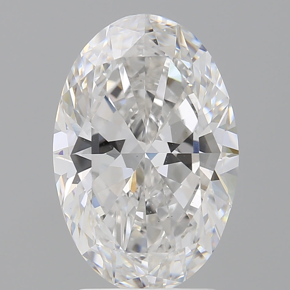 2.99 Carat Oval Shaped, Ideal Cut, E Color, VS1 Clarity, IGI Certified Lab Grown Diamond
