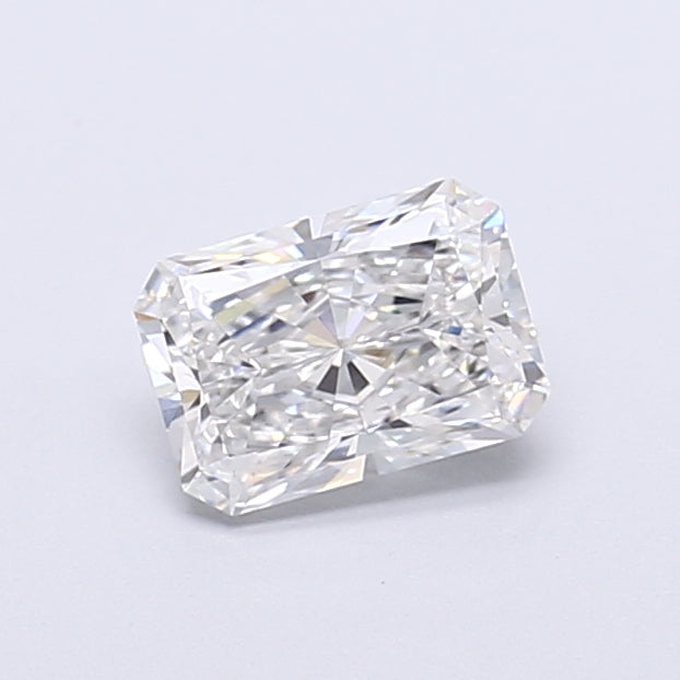 0.95 Carat Radiant Shaped, Very Good Cut, E Color, VS1 Clarity, IGI Certified Lab Grown Diamond