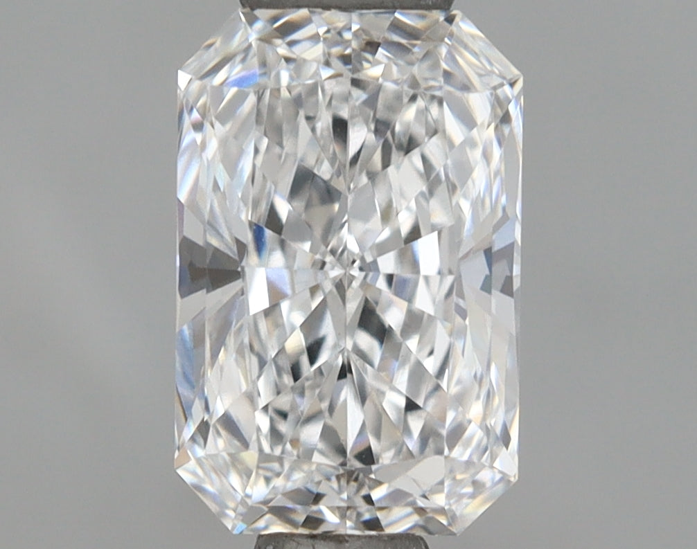 1.08 Carat Radiant Shaped, Ideal Cut, D Color, VVS1 Clarity, IGI Certified Lab Grown Diamond