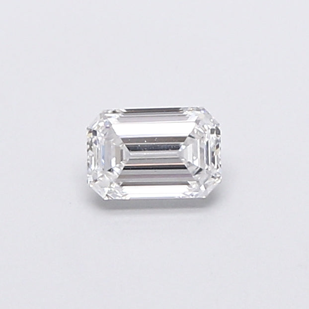 0.66 Carat Emerald Shaped, Very Good Cut, D Color, VS1 Clarity, IGI Certified Lab Grown Diamond