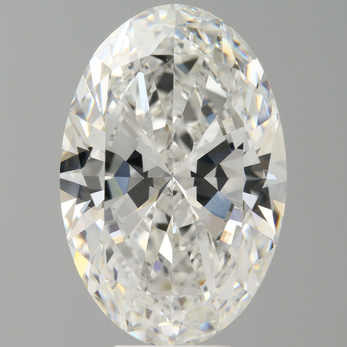 9.01 Carat Oval Shaped, Ideal Cut, F Color, VVS2 Clarity, IGI Certified Lab Grown Diamond