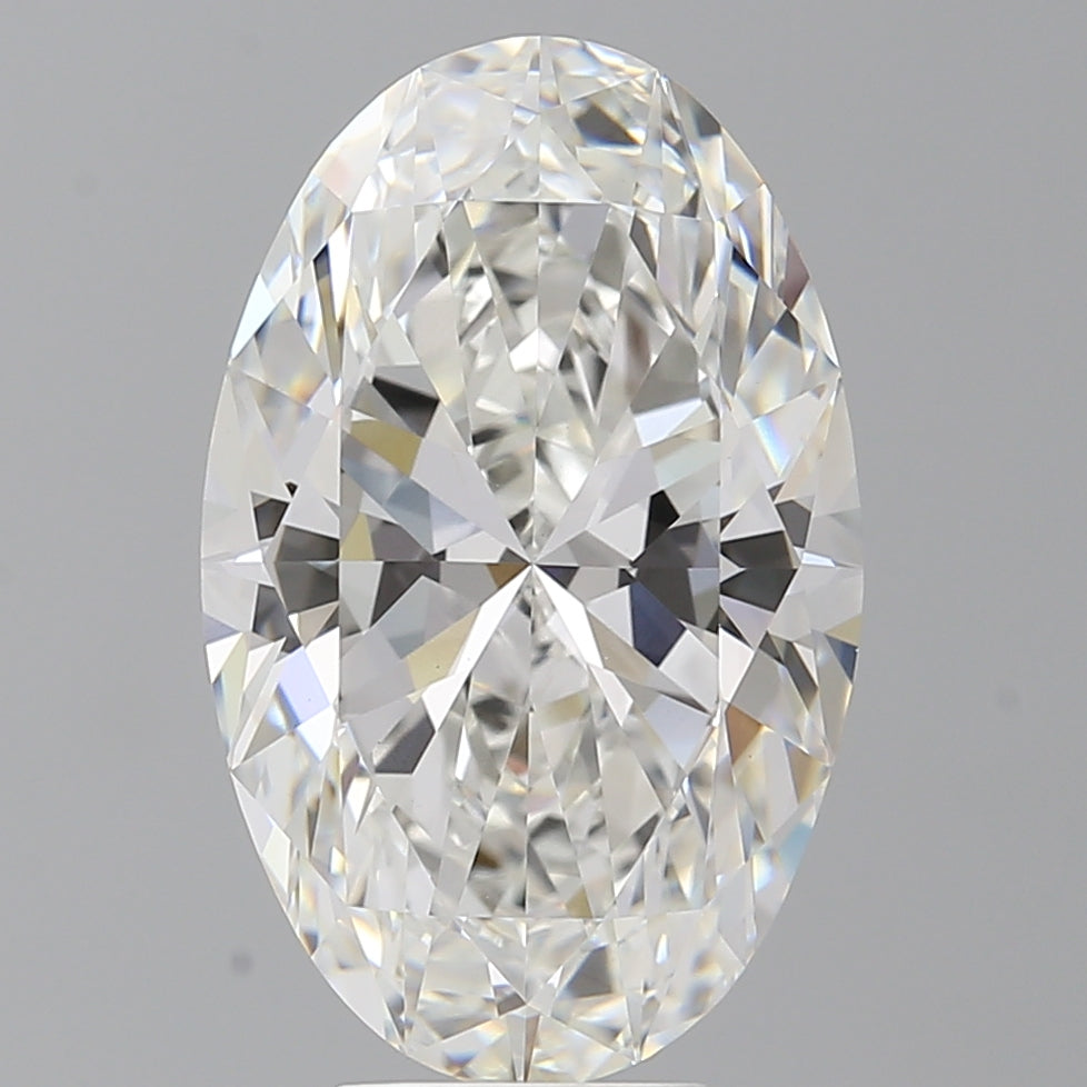 7.09 Carat Oval Shaped, Ideal Cut, F Color, VS1 Clarity, IGI Certified Lab Grown Diamond