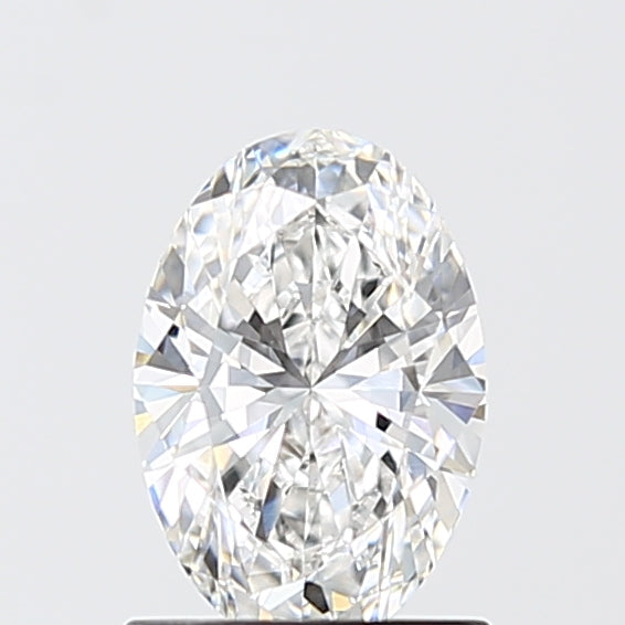 1.06 Carat Oval Shaped, Excellent Cut, D Color, VS1 Clarity, IGI Certified Lab Grown Diamond