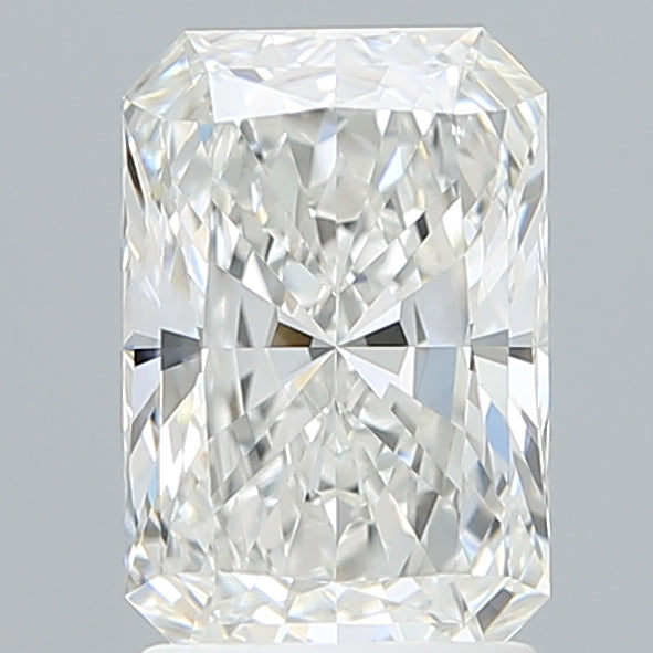 2.10 Carat Radiant Shaped, Ideal Cut, E Color, VVS1 Clarity, IGI Certified Lab Grown Diamond