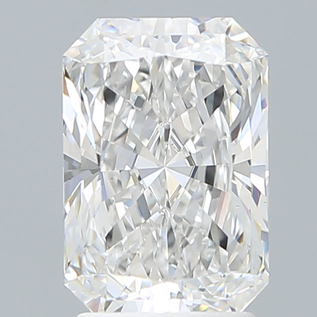 2.65 Carat Radiant Shaped, Ideal Cut, E Color, VS1 Clarity, IGI Certified Lab Grown Diamond
