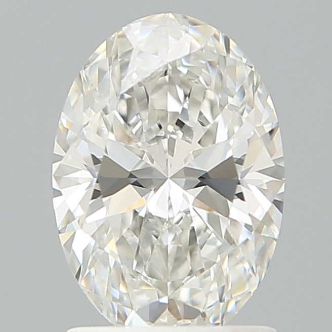 1.50 Carat Oval Shaped, Ideal Cut, E Color, VVS2 Clarity, IGI Certified Lab Grown Diamond