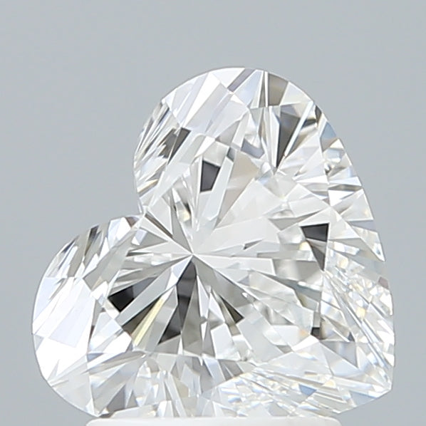 2.11 Carat Heart Shaped, Ideal Cut, D Color, VVS2 Clarity, IGI Certified Lab Grown Diamond