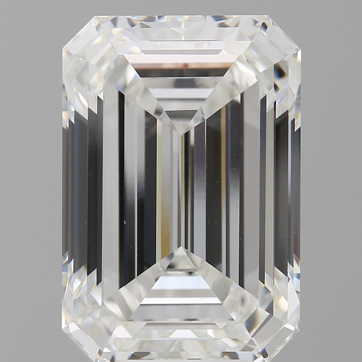 9.60 Carat Emerald Shaped, Ideal Cut, F Color, VVS2 Clarity, IGI Certified Lab Grown Diamond