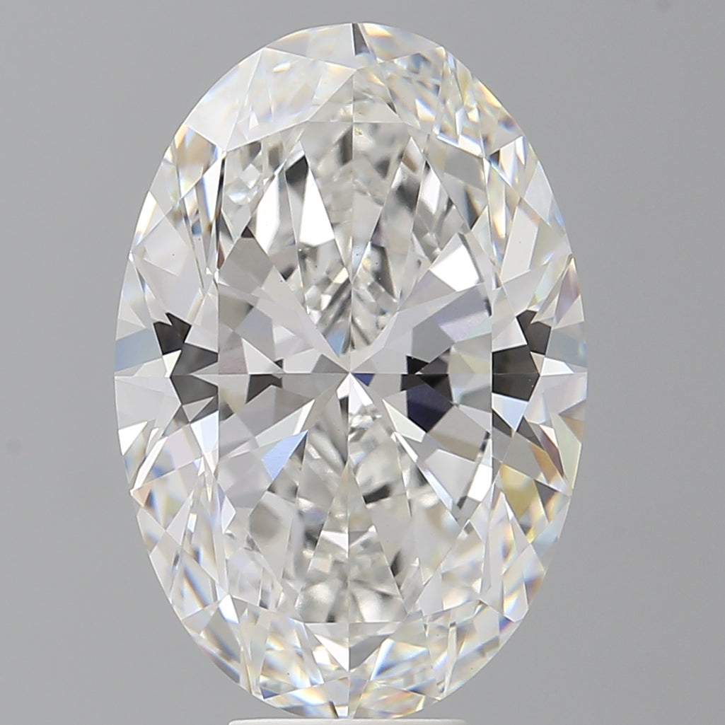 9.57 Carat Oval Shaped, Ideal Cut, F Color, VVS2 Clarity, IGI Certified Lab Grown Diamond