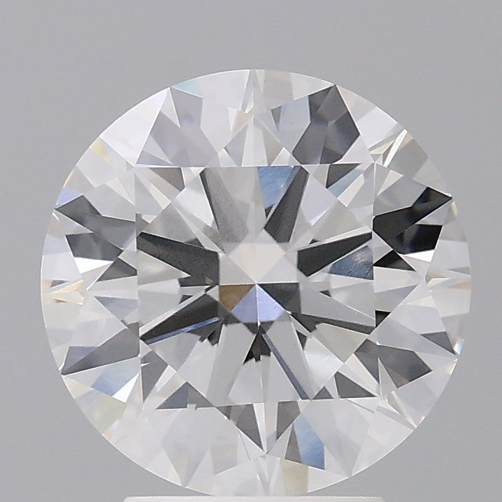 3.59 Carat Round Shaped, Ideal Cut, E Color, VVS2 Clarity, IGI Certified Lab Grown Diamond