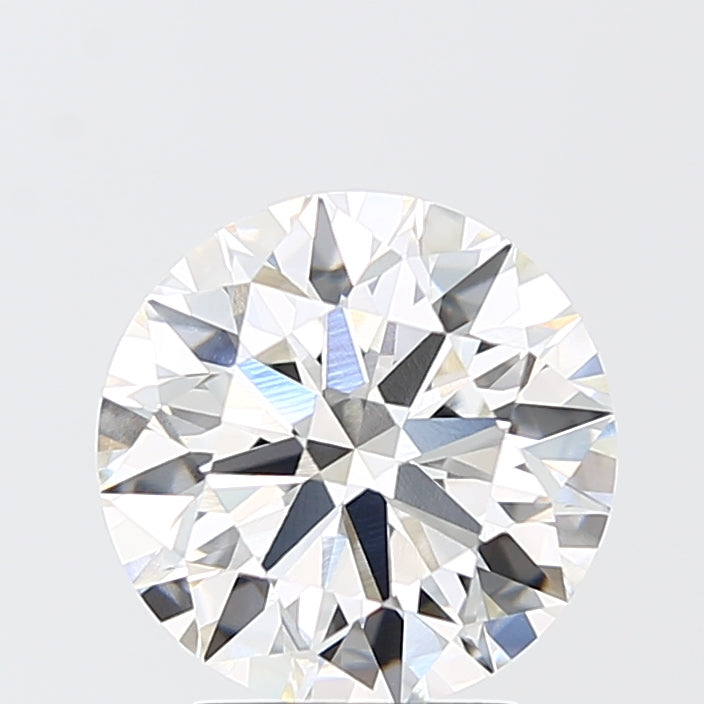 3.02 Carat Round Shaped, Ideal Cut, F Color, VVS2 Clarity, IGI Certified Lab Grown Diamond