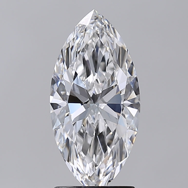 2.02 Carat Marquise Shaped, Ideal Cut, D Color, VVS1 Clarity, IGI Certified Lab Grown Diamond