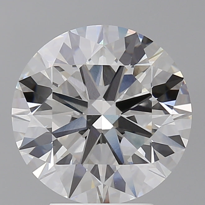 4.01 Carat Round Shaped, Ideal Cut, F Color, VVS2 Clarity, IGI Certified Lab Grown Diamond