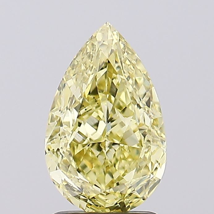 2.10 Carat Pear Shaped, Excellent Cut, VS2 Clarity, IGI Certified Lab Grown Diamond