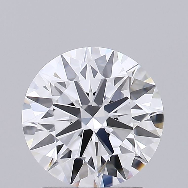 1.52 Carat Round Shaped, Ideal Cut, D Color, VS1 Clarity, IGI Certified Lab Grown Diamond