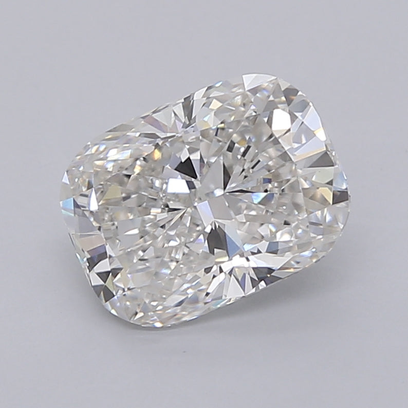 2.51 Carat Cushion Shaped, Ideal Cut, F Color, VVS2 Clarity, IGI Certified Lab Grown Diamond