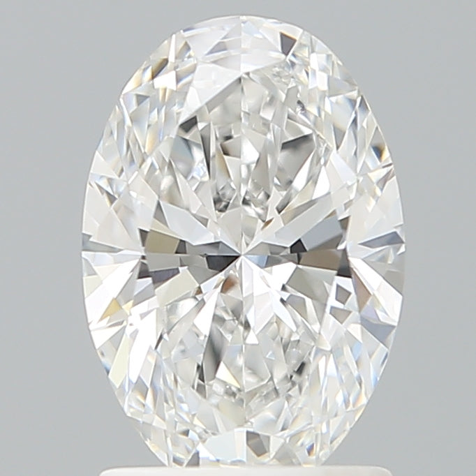 1.58 Carat Oval Shaped, Ideal Cut, E Color, VVS2 Clarity, IGI Certified Lab Grown Diamond