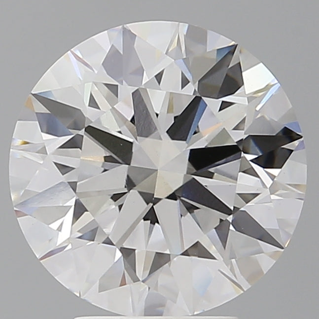 4.58 Carat Round Shaped, Ideal Cut, F Color, VVS2 Clarity, IGI Certified Lab Grown Diamond