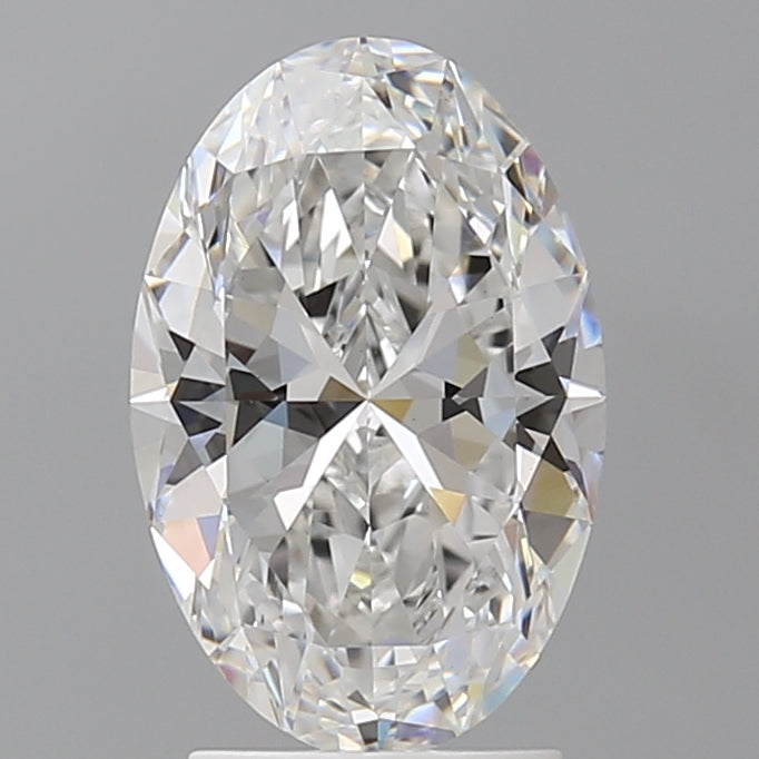 2.55 Carat Oval Shaped, Ideal Cut, E Color, VS1 Clarity, IGI Certified Lab Grown Diamond