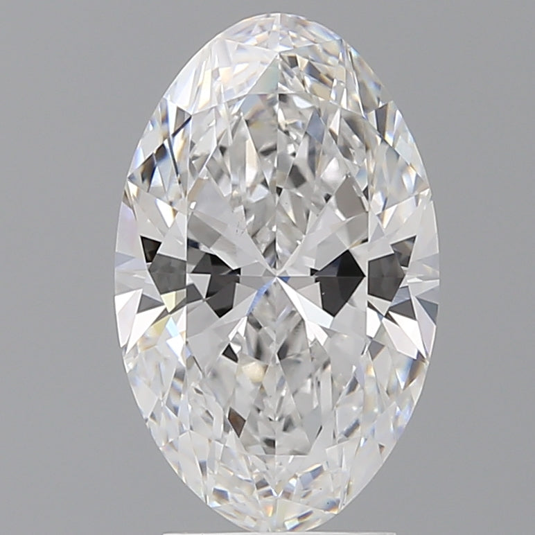 3.54 Carat Oval Shaped, Ideal Cut, D Color, VS1 Clarity, IGI Certified Lab Grown Diamond