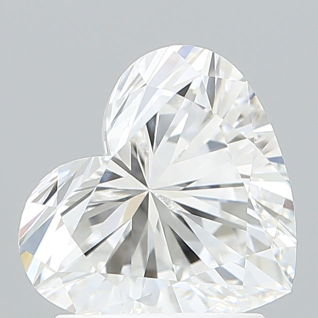 1.68 Carat Heart Shaped, Very Good Cut, E Color, VVS1 Clarity, IGI Certified Lab Grown Diamond