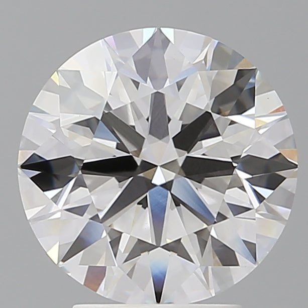 3.55 Carat Round Shaped, Ideal Cut, E Color, VVS2 Clarity, IGI Certified Lab Grown Diamond