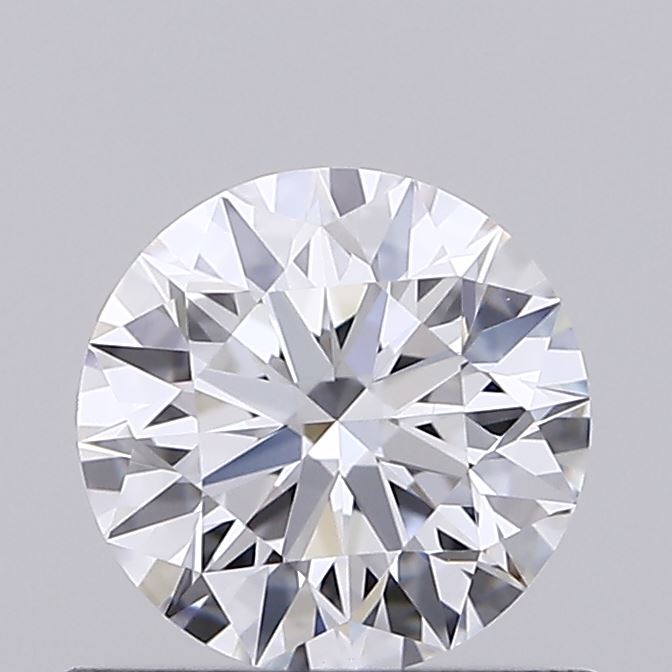 0.53 Carat Round Shaped, Ideal Cut, D Color, VVS2 Clarity, IGI Certified Lab Grown Diamond