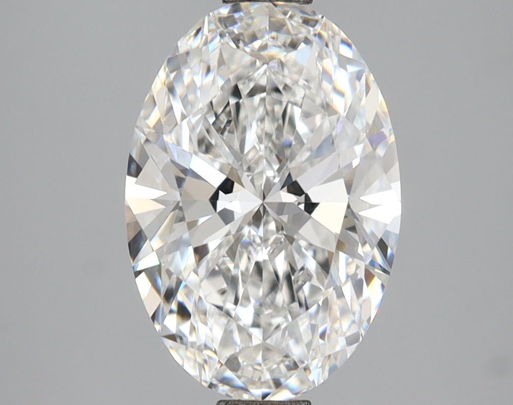2.53 Carat Oval Shaped, Ideal Cut, E Color, VVS2 Clarity, IGI Certified Lab Grown Diamond