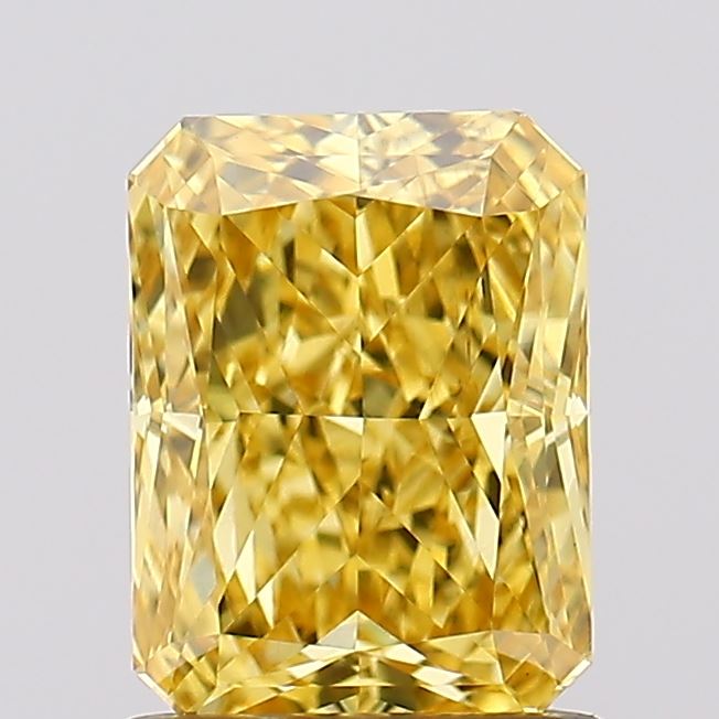1.34 Carat Radiant Shaped, Ideal Cut, VS1 Clarity, IGI Certified Lab Grown Diamond