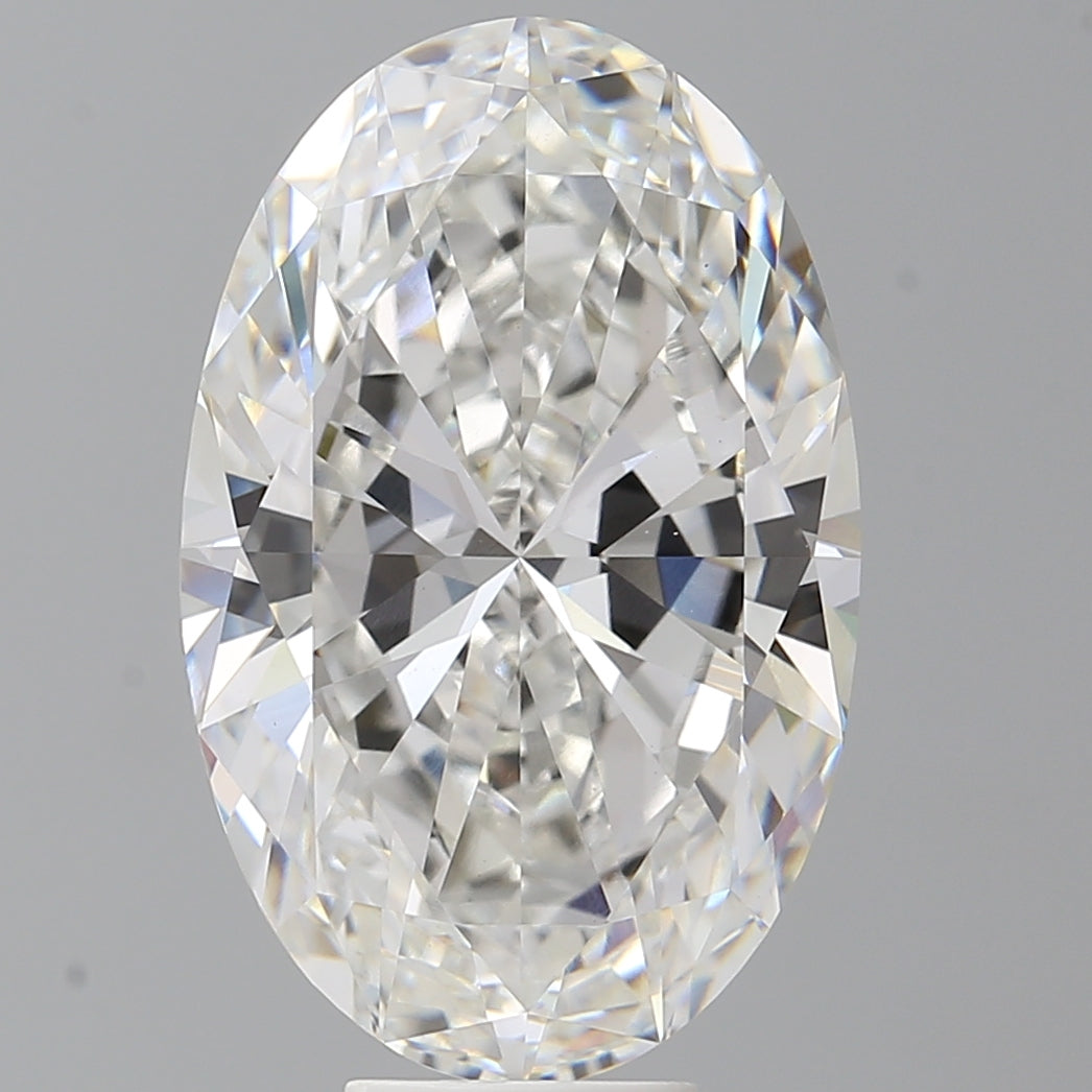 9.59 Carat Oval Shaped, Excellent Cut, E Color, VVS2 Clarity, IGI Certified Lab Grown Diamond