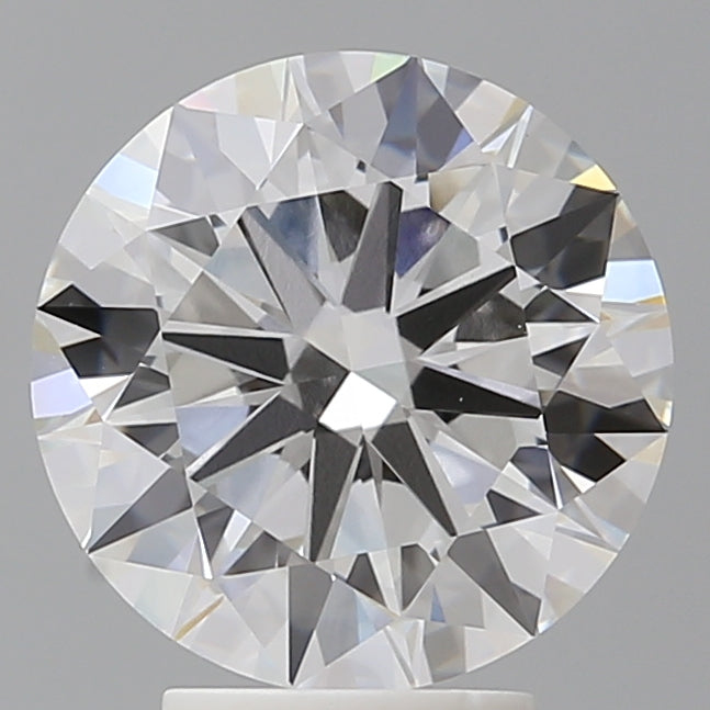 4.06 Carat Round Shaped, Excellent Cut, E Color, VVS2 Clarity, IGI Certified Lab Grown Diamond