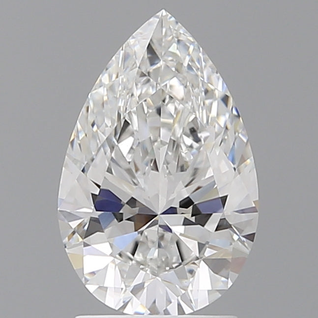 2.09 Carat Pear Shaped, Excellent Cut, E Color, VVS2 Clarity, IGI Certified Lab Grown Diamond