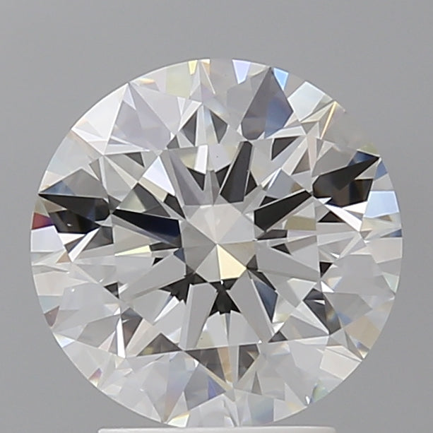 3.05 Carat Round Shaped, Ideal Cut, F Color, VS1 Clarity, IGI Certified Lab Grown Diamond