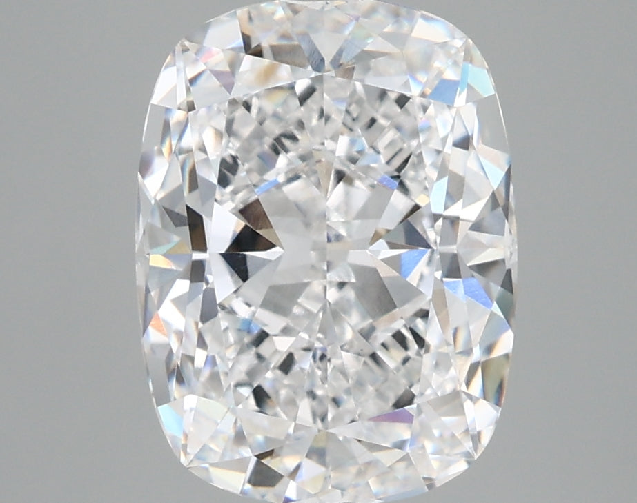 4.01 Carat Cushion Shaped, Very Good Cut, D Color, VVS1 Clarity, IGI Certified Lab Grown Diamond