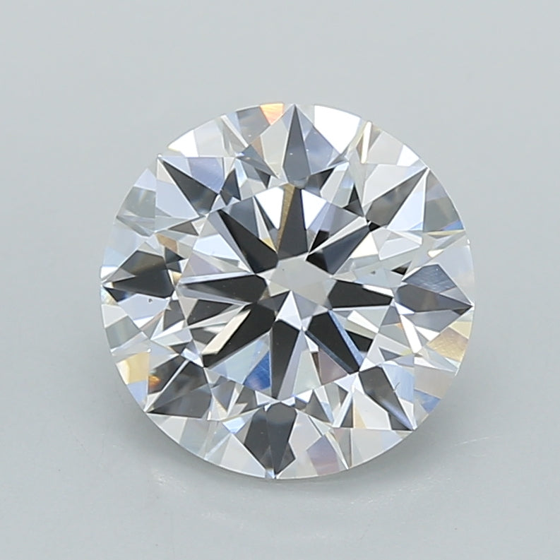 2.00 Carat Round Shaped, Ideal Cut, E Color, VVS2 Clarity, IGI Certified Lab Grown Diamond