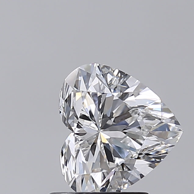 1.52 Carat Heart Shaped, Excellent Cut, D Color, VS1 Clarity, IGI Certified Lab Grown Diamond