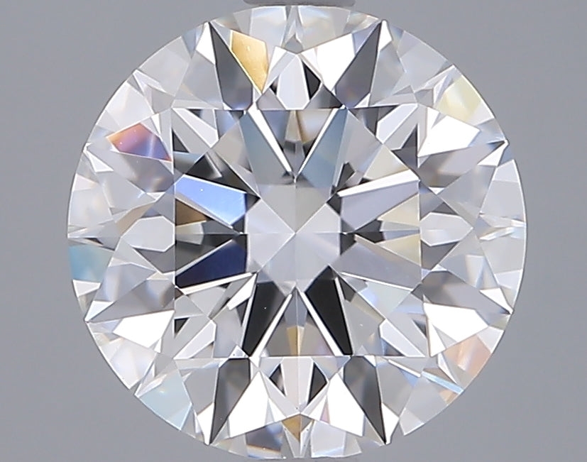 3.04 Carat Round Shaped, Ideal Cut, D Color, VVS2 Clarity, IGI Certified Lab Grown Diamond