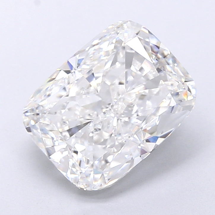 5.07 Carat Cushion Shaped, Very Good Cut, E Color, VVS2 Clarity, IGI Certified Lab Grown Diamond